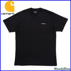 【新品】カーハート 半袖Tシャツ CARHARTT WIP I030111 S/S NILS T-SHIRT BLACK/WHITE 0D2XX i030111-0d2xxBK