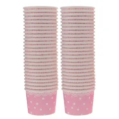 【色: カラー2】BESTOYARD 使い捨てアイスクリームカップ 使い捨て デ