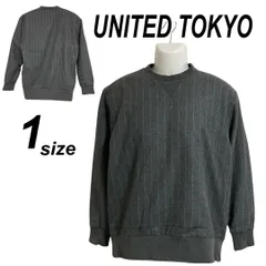 美品　United Tokyo サロテズモ　コラボ　トレーナー　スウェット　黒 2025年最新】UNITED TOKYO カラー：ブラック系 トレーナー