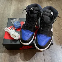 Nike Air Jordan 1 Retro High OG Royal Toe 555088-041 2020年製 ジョーダン1 ロイヤルトゥ スニーカー ナイキ 27cm  63197Aのサムネイル