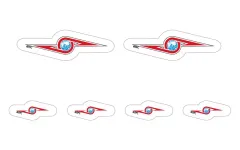 【中古】シール・ステッカー ウルトラ警備隊 ミニステッカーセット 「ウルトラセブン」