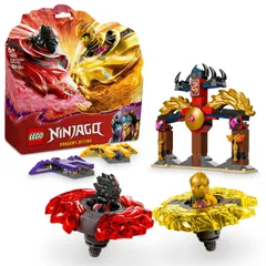 【特価セール】レゴ(LEGO) ニンジャゴー ドラゴンスピン術バトルパック おもちゃ 玩具 誕生日 プレゼント ブロック 知育男の子 女の子 子供 6歳 7歳 8歳 9歳 対戦 ロボット 71826