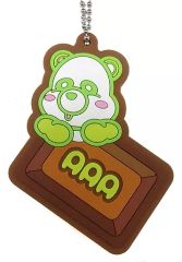 [중고] 키홀더 마스코트(남성) 우라타 나오야(그린) 러버 매력 [이치반 복권 AAA 에~판다 제3탄] J상