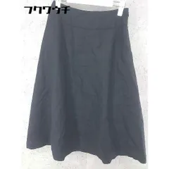 ◇ FRAMeWORK フレームワーク 膝下丈 フレア スカート サイズ36 ブラック レディース 【中古】 【1002801471415】のサムネイル