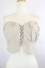 【新品タグ付】Lily Brown｜くしゅくしゅビスチェ