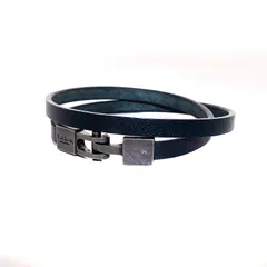 ポールスミスコレクション PAUL SMITH COLLECTION ブレスレット レザー ラップ 緑 グリーン /AK20 ■ADのサムネイル