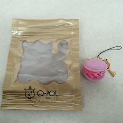 Q-pot. チャーム マカロン パープル キューポット【PP