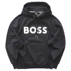 【大谷翔平着用】【新品】BOSS センターロゴ ドローストリング パーカー 大谷翔平着用】【新品】BOSS センターロゴ ドローストリング