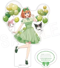 【中古】アクリルスタンド・アクリルパネル 中野四葉 アクリルフィギュアスタンド バルーン＆リボンver. 「五等分の花嫁＊×マイメロディ＆クロミ」