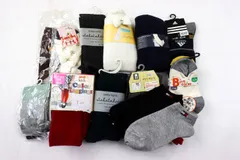 アディダス ギャップ他 靴下 レギンス ベビータイツ等 13点セット 未使用 まとめ売り 大量 外装キズ有 男の子 キッズ 女の子用 【中古】