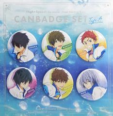 Free! ハイ☆スピード！ 缶バッジセット Type A - メルカリ