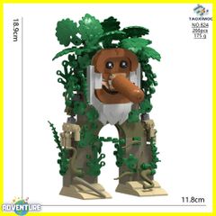 Tung Tung Tung Sahur 툰툰툰 사푸르 레고 호환 블록 장난감 교육 장난감 크리스마스 어린이 선물 LEGO 선물 Itarian Brainrot 이탈리아 브레인 밈 밈 tslb009