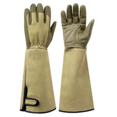 【特売】[gwooyi] ｸﾞｰｲ 園芸用手袋 ガーデングローブ バラ用手袋 長袖 園芸用品 ガーデンニング 耐穿刺 トゲ防止 棘が刺さらない 作業用 ガーデニング用品のサムネイル