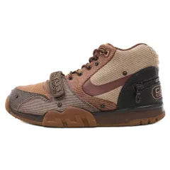 NIKE (ナイキ) AIR TRAINER 1 SP CACTUS JACK Archaeo Brown エアトレーナー1 カクタスジャック トラヴィススコット ハイカットスニーカー シューズ US10/28cm DR7515-200のサムネイル