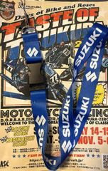 ★アウトレット★新品 MotoGP SUZUKI 50cm 首掛けストラップ キーホルダー 入館証 ICカード 紛失防止 レーシング グッズD