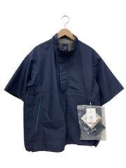 DAIWA LIFE STYLE (ダイワライフスタイル) STAND SHIRT JACKET 半袖 シャツジャケット GORE-TEX ハーフジップ DR-060-1123JEX XL ネイビー メンズ/028
