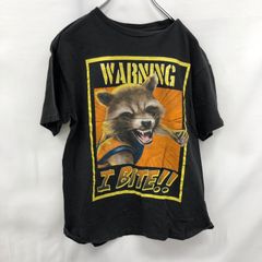 2X　ロケット　ガーディアンズ・オブ・ギャラクシー　Guardians of the Galaxy　マーベル　Tシャツ　輸入　古着