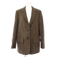 マーガレットハウエル MARGARET HOWELL ハリスツイード テーラードジャケット 2 ブラウン 578-7220007 /TK