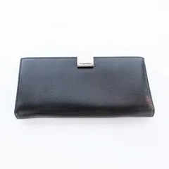 TIFFANY & Co ティファニーブラック レザー 長財布 TIFFANY&Co. ティファニー 二つ折り 長財布 ターンロック