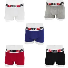 【新品】DIESEL ディーゼル　SUAG/DDAI E6826　5枚セット マルチカラー アンダーウェア  ボクサーブリーフ　ボクサーパンツ 下着　肌着　メンズ　紳士　紳士用　男性　ロゴ　ブランド　カジュアル　シンプル