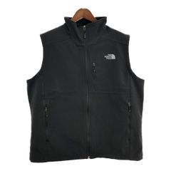 THE NORTH FACE ノースフェイス ソフトシェルベスト アウトドア ブラック(メンズ XL)中古 古着 U3119