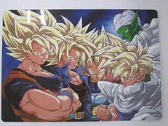 ドラゴンボールZ 下敷き 当時物　アニメ　B5 DRAGON BALL 鳥山明