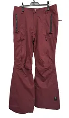 美品　RIDE snowboards　スノーボード　ウェア ライド スノーボーディング パンツ　スノボー M レッド ボルドー メンズ レディース　スノボ 【中古】