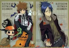 【中古】クリアファイル 沢田綱吉＆リボーン/六道骸 クリアファイルC：秋 「家庭教師ヒットマンREBORN!」