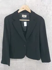 ◇ Aylesbury アリスバーリー シングル 1B 長袖 テーラード ジャケット 9 ブラック * 1002800191208 【中古】 【1002800191208】