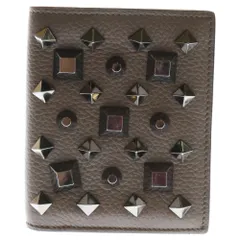 希少型✨ChristianLouboutin 二つ折り　美品　財布　カーキ 希少型✨ChristianLouboutin 二つ折り 美品 財布 カーキ 希少型