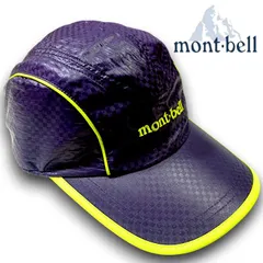 新品 mont-bell モンベル ロゴ刺繍 耳当て付き 裏地フリース 防寒キャップ パープル アウトドア