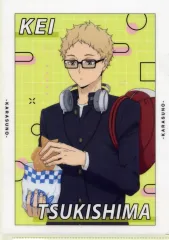 【中古】クリアファイル 月島蛍 A4クリアファイル 「ハイキュー!!×GiGOキャンペーン」 クレーンゲーム利用特典