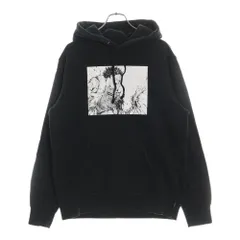 Supreme×AKIRA パーカー M 黒 ダメージ有 Supreme×アキラコラボ☆AKIRA☆ フーディ パーカー スウェット