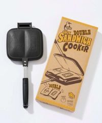 CHUMS焚火台(小)・ダブルサンドイッチクッカー・卵ケース・シェラ