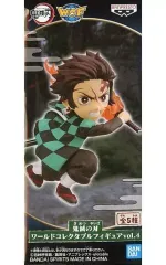 【中古】フィギュア 竈門炭治郎 「鬼滅の刃」 ワールドコレクタブルフィギュアvol.4