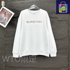 BURBERRY パッチロゴ クルーネックスウェット [本日特価|新品未使用品]-WT0輸入