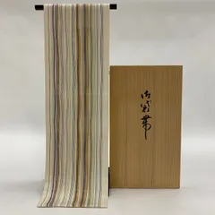 ②小森久　草木染　紋小袋帯半幅帯 楽天市場】小森草木染工房の通販