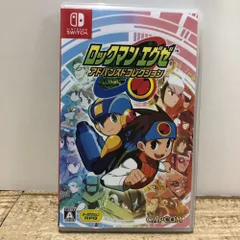 08w13584 ゲームソフト Nintendo Switch ロックマンエグゼ アドバンスドコレクション【中古品】