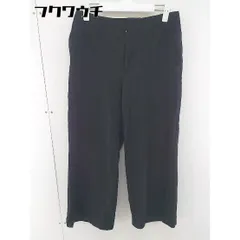 ◇ green label relaxing グリーンレーベル UNITED ARROWS ワイド パンツ サイズ40 ブラック レディース  【中古】 【1112010026327】