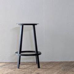 F【送料無料】　HAY　スツール　高さ65cm　Revolver bar stool Low　リボルバー バースツール　北欧　デンマーク　ディスプレイ　撮影小物　小道具