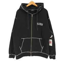 エクストララージ XLARGE 23AW CONTRAST STITCH ZIP HOODED SWEATSHIRT コントラスト ステッチ ジップ フーディー スウェット パーカー メンズ JPN：L 
