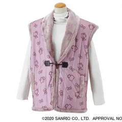 ベスト（ハローキティ）ピンク　M～L