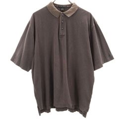 NIKE GOLF ナイキゴルフ 半袖 ポロシャツ L ブラウン系 メンズ 古着