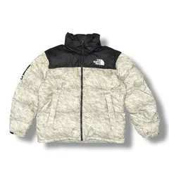 国内正規 Supreme × The North Face 19AW Paper Print Nuptse Jacket ペーパープリントヌプシジャケット ダウンジャケット アウター シュプリーム ザノースフェイス コラボ  ND91806I 89380A7