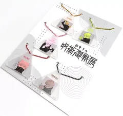 【中古】キーホルダー 狗巻棘 おにぎりチャーム5個セット 「芥見下々 呪術廻戦展」