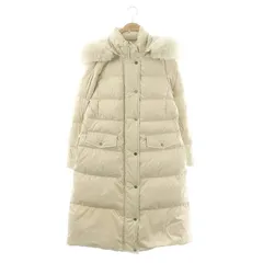 グレースコンチネンタル GRACE CONTINENTAL 24AW フードファー ロングダウンコート アウター 36 キナリ アイボリー /ES ■OSのサムネイル