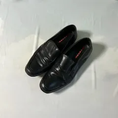 プラダ メンズ 26cm 7.5 黒 コインローファー 革靴 513 厚底 楽天市場】マント MAN.TO コインローファー レザー ブラック