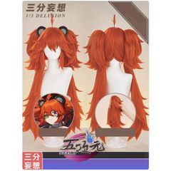 精巧 猫屋小舗 原神 コスプレ フィッシュル 極夜真夢 ウィッグ