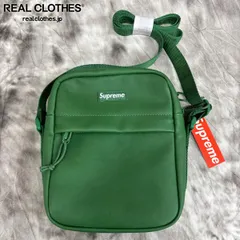 【未使用】Supreme/シュプリーム【24AW】Leather Shoulder Bag レザーショルダーバッグ/グリーン