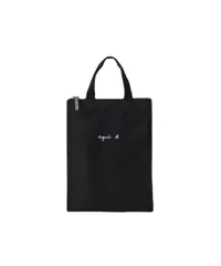 【数量限定】AC12 ロゴ E LUNCH 保冷ランチバッグ BAG Free [アニエスべー] ブラック